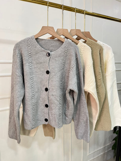 Winter Soft Heavy Knitted Cardigan